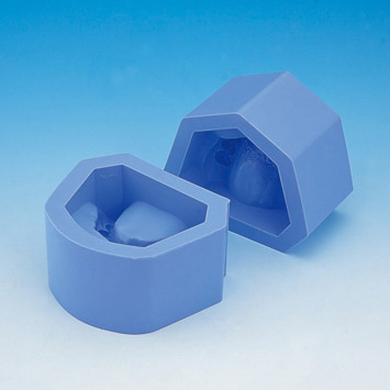  Molde de material de impresión de moldes de base anterior  modelo de yeso de silicona dental 6pcs : Industrial y Científico
